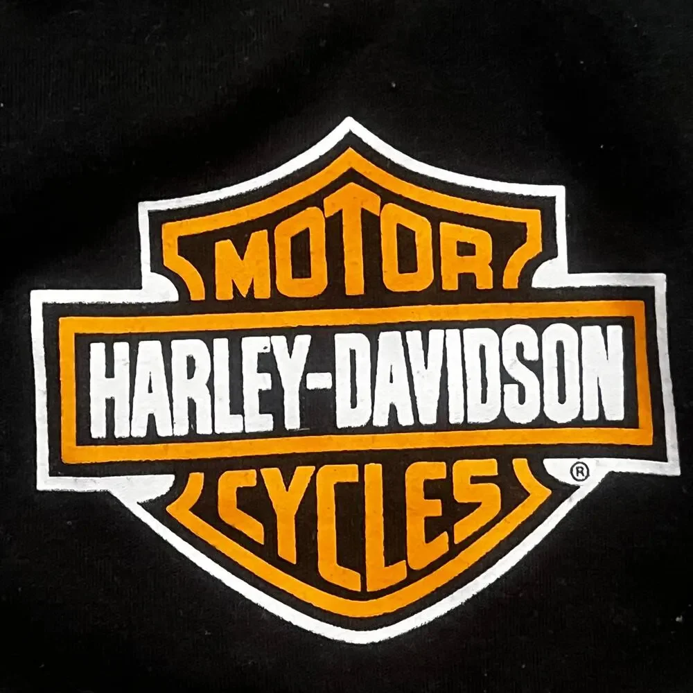 Harley Davidson Baby Bib 18M Black Logo Motorcycles Feeding Camouflage‎ Gift